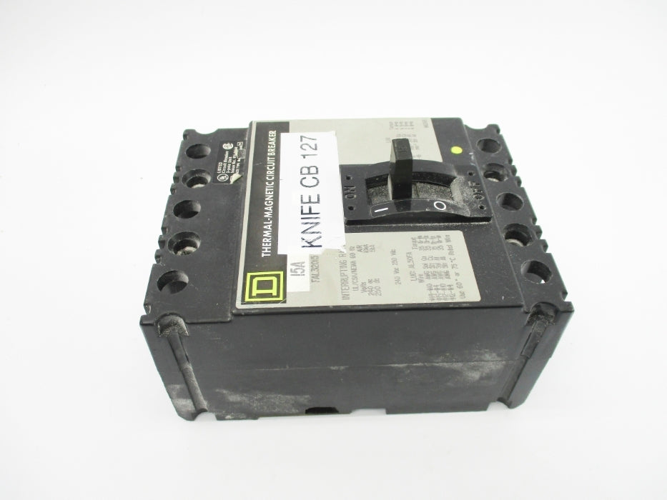 SQUARE D FAL32015 240/250VAC 15A UNMP