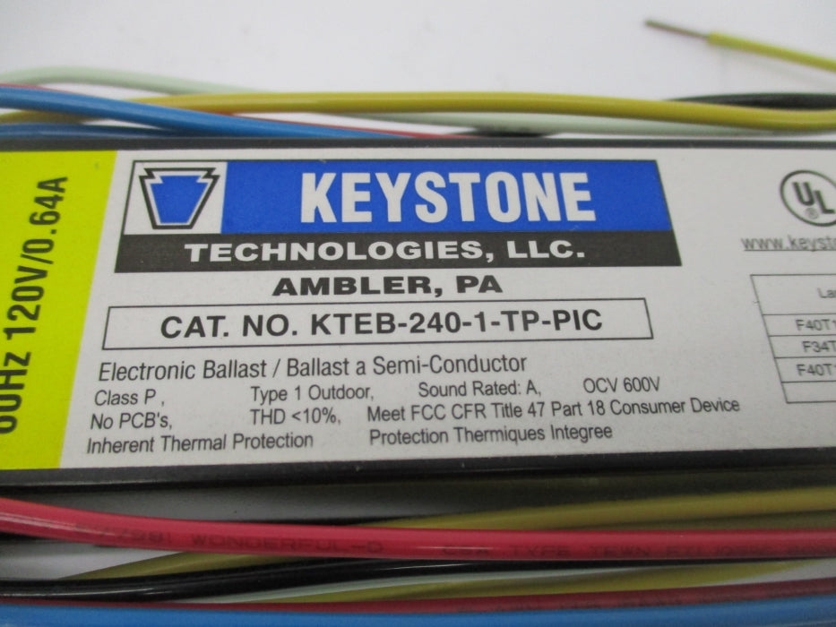KEYSTONE KTEB-240-1-TP-PIC NSNP