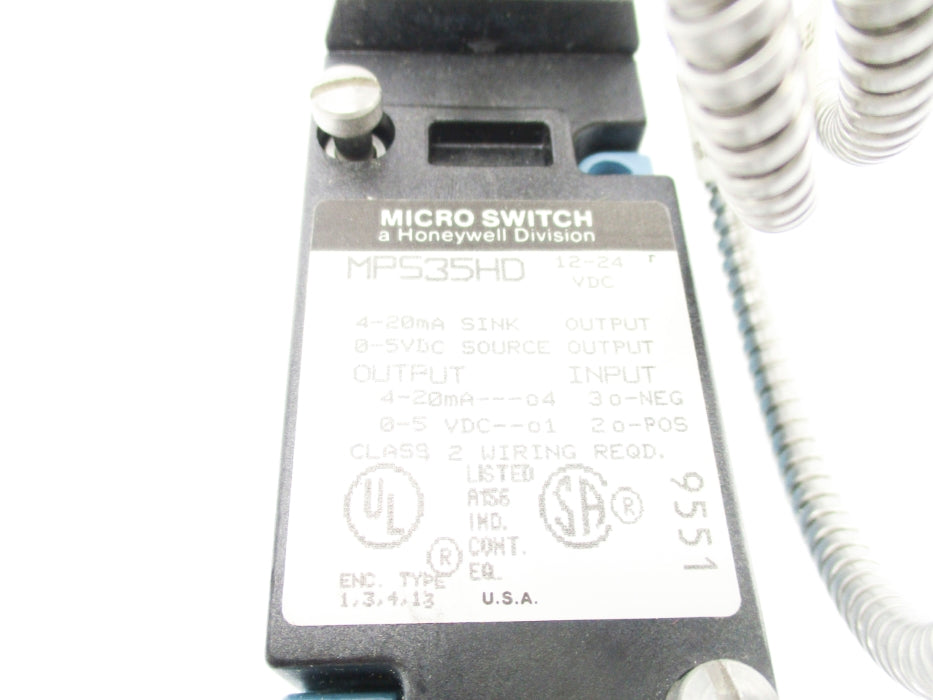 HONEYWELL MPS35HD UNMP
