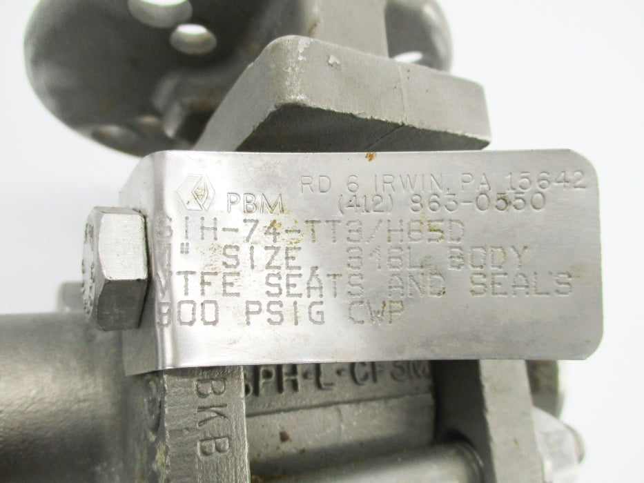 PBM SIH-74-TT3/H65D 900PSIG UNMP