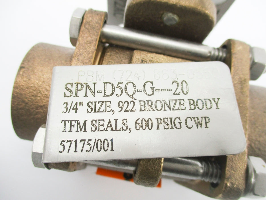 PBM SPN-D5Q-G-20 600PSIG NSNP