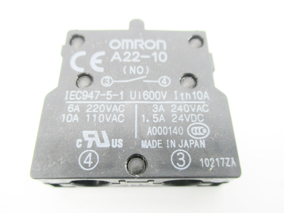 OMRON A22-10 NSNP