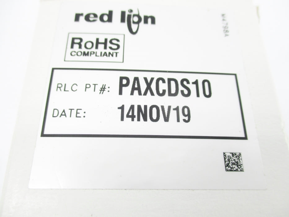 RED LION CONTROLS PAXCDS10 12A 125VAC NSMP