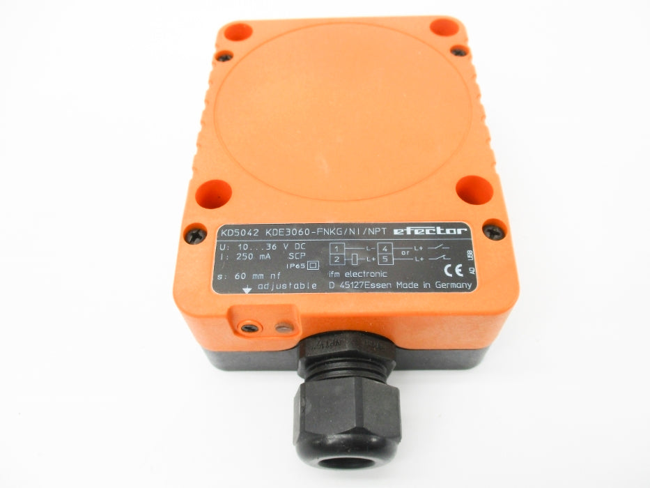 IFM EFECTOR KD5042 KDE3060-FNKG/NI/NPT 10-55VDC NSMP