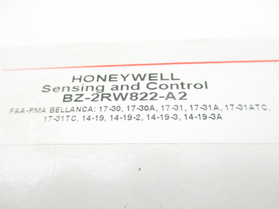 HONEYWELL BZ-2RW822-A2 NSMP