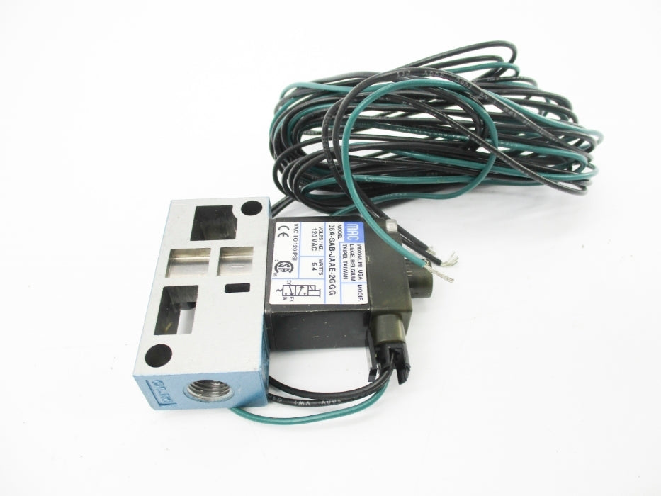 MAC 36A-SAB-JAAE-2GGG 120VAC 120PSI NSMP