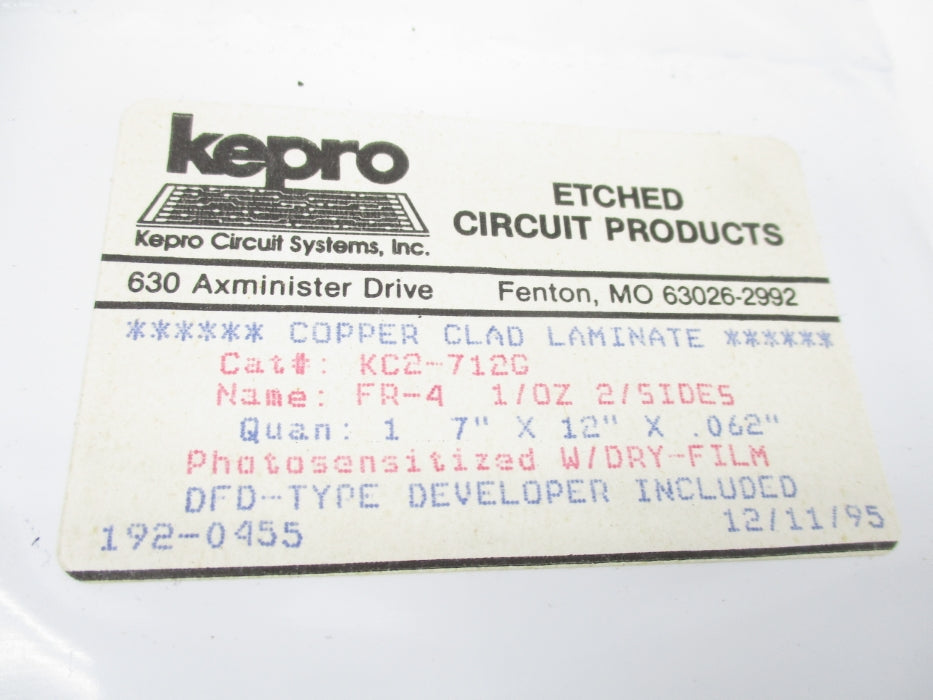 KEPRO KC2-712C NSMP
