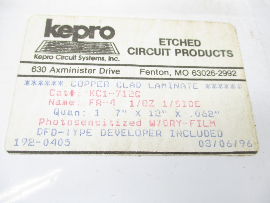 KEPRO KC1-712G NSMP