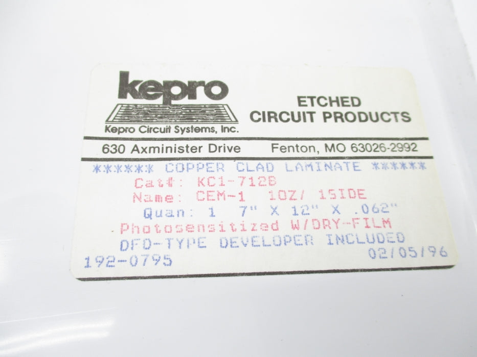 KEPRO KC1-712B NSMP