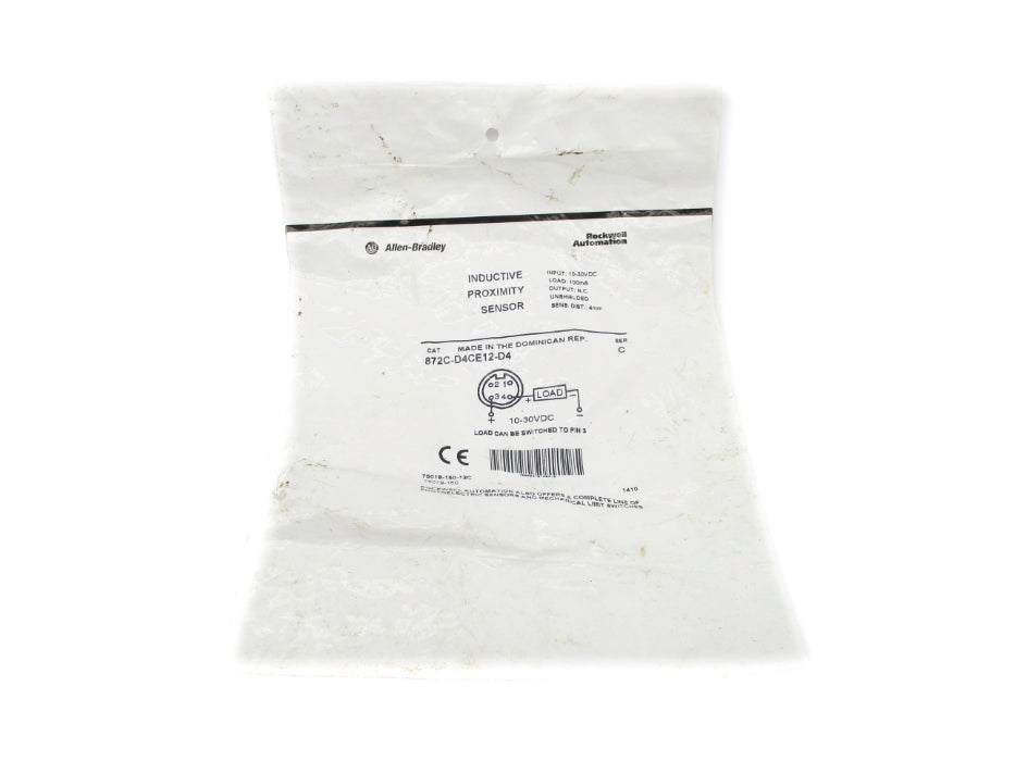 ALLEN BRADLEY 872C-D4CE12-D4 SER. C NSMP