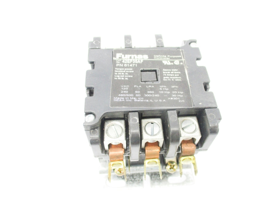 FURNAS 42EF35AF 110/120V 75A NSMP