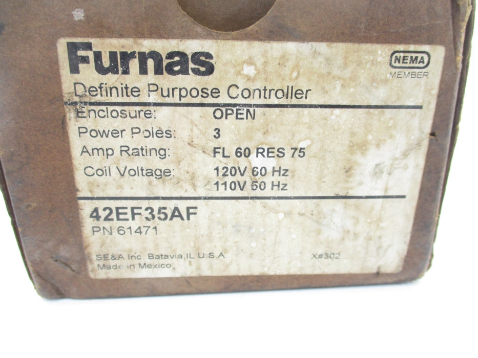 FURNAS 42EF35AF 110/120V 75A NSMP