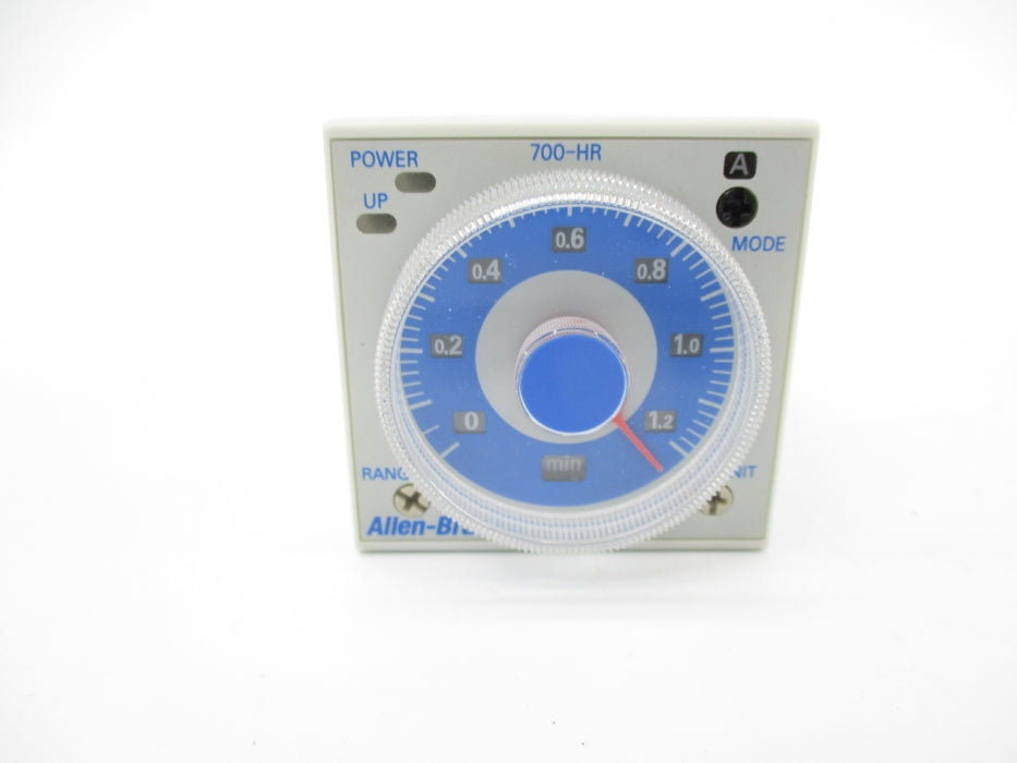 ALLEN BRADLEY 700-HRV52TU24 SER. D 12-48VAC/DC 5A 0.05S-300H (WH) NSMP