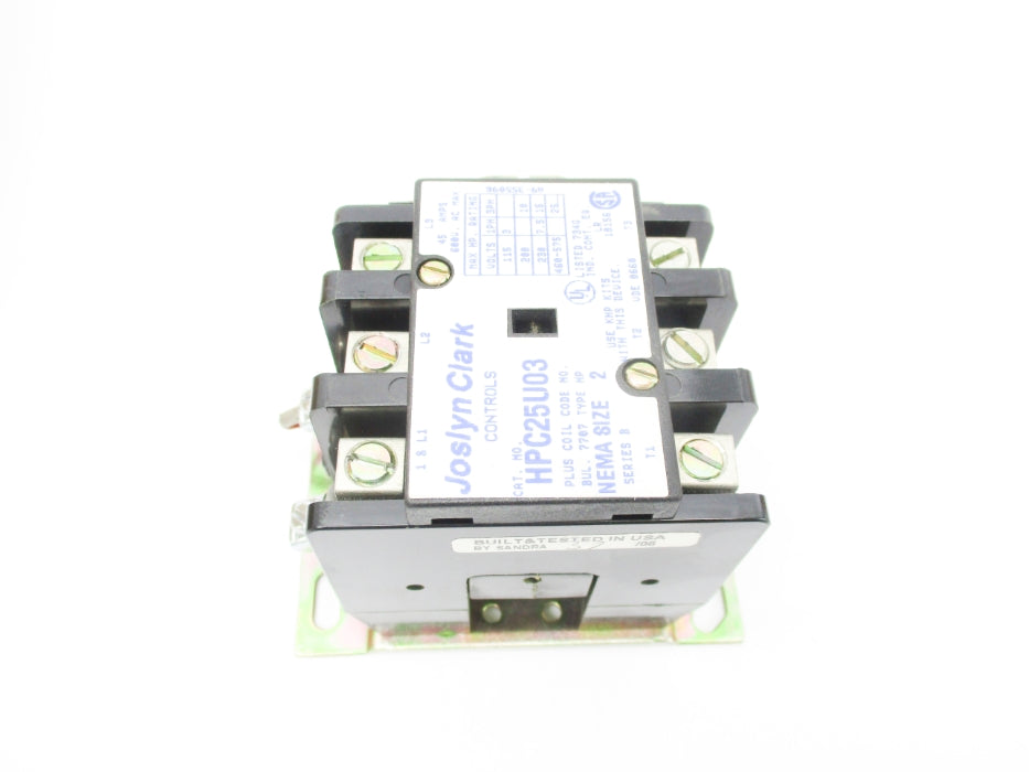 JOSLYN CLARK HPC25U03-76 120V 45A NSMP