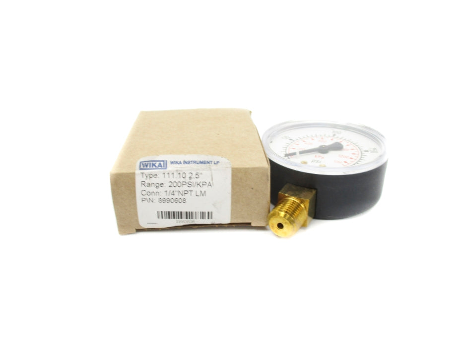 WIKA 8990608 111.10.2.5" 200PSI NSMP