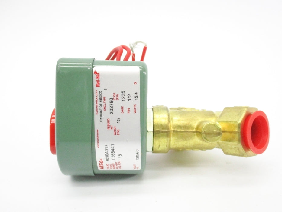ASCO 8030A017 120V 15PSI 1/2" NSMP