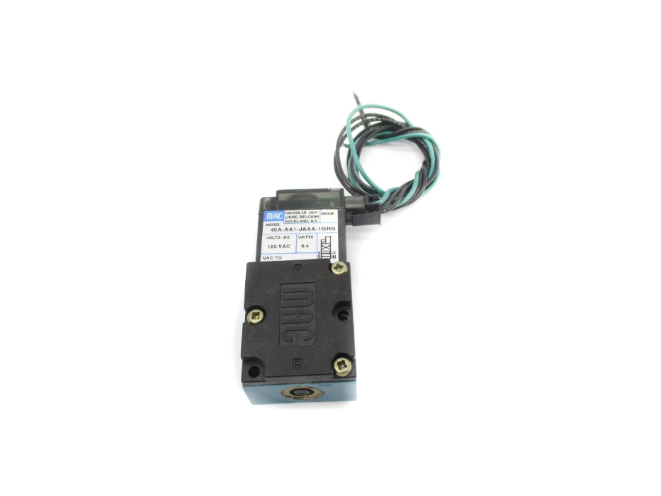 MAC 46A-AA1-JAAA-1GHG 120VAC 120PSI NSNP