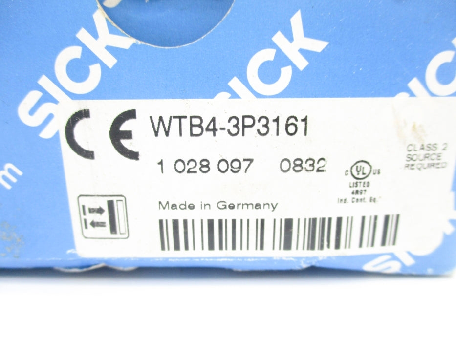 SICK WTB4-3P3161 1028097 NSMP
