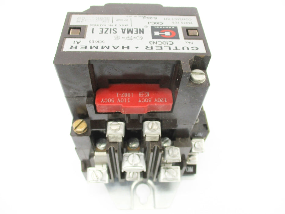 CUTLER HAMMER C10CN3 SER. A1 110/120V NSNP