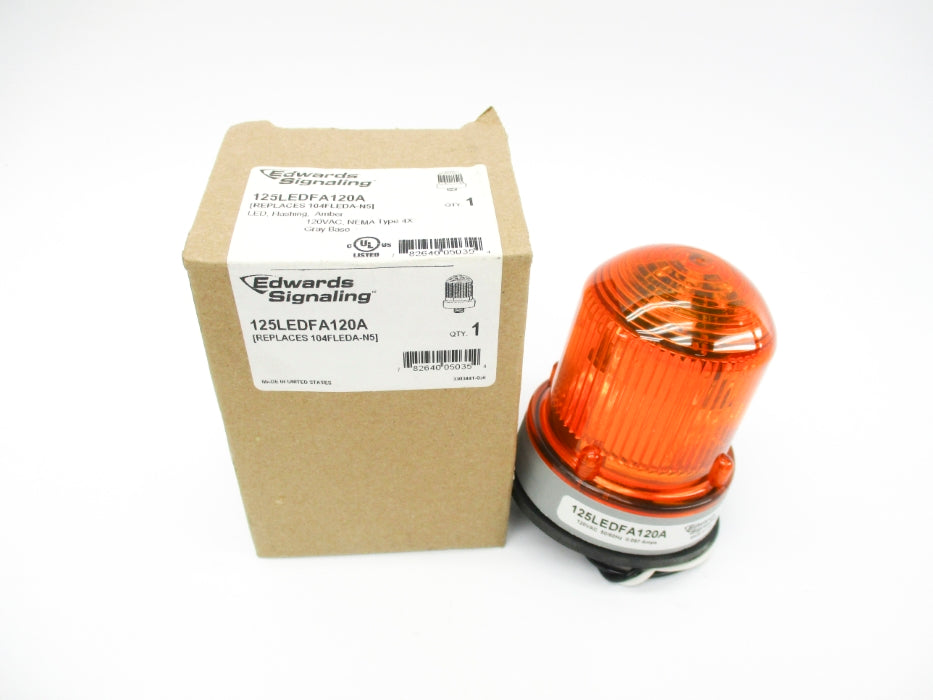 EDWARDS SIGNALING 125LEDFA120A NSMP