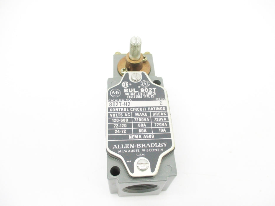 INDUSTRIAL SPARE PART 802T-H2 SER. C 72-120VAC 60A (BK/YL) NSMP