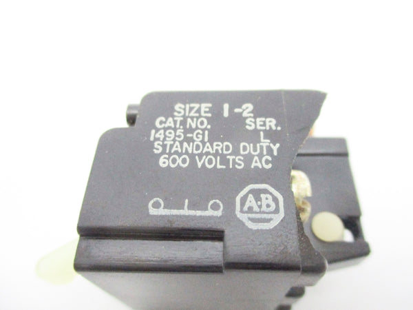 ALLEN BRADLEY 1495-G1 SER. L (AS PICTURED) UNMP