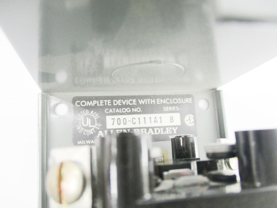 INDUSTRIAL SPARE PART 700-C111A1 SER. B 120V NSNP