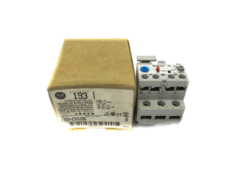 INDUSTRIAL SPARE PART 193-EA1DB SER. B 600V 1.0-2.9A (BR/WH) NSMP