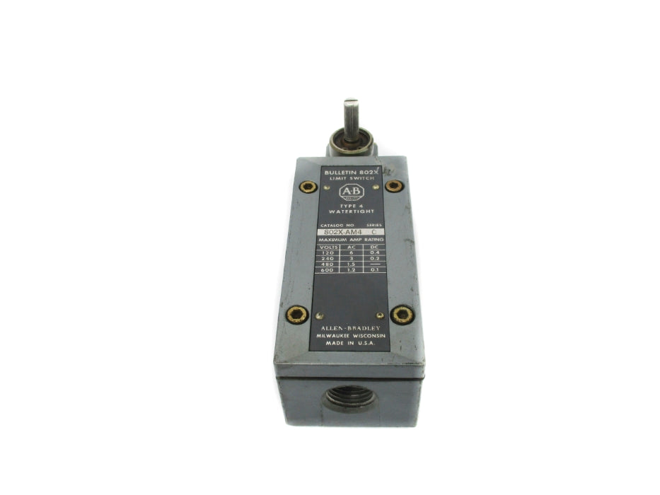 INDUSTRIAL SPARE PART 802X-AM4 SER. C UNMP