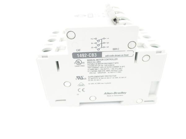 ALLEN BRADLEY 1492-CB3G050  SER. C 277 5A NSNP