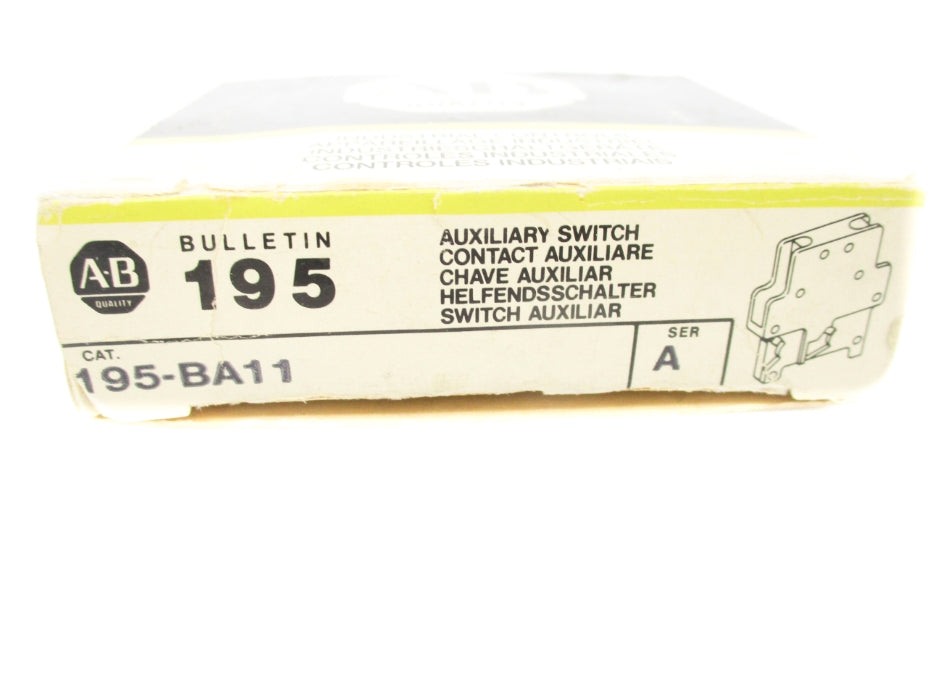INDUSTRIAL SPARE PART 195-BA11 SER. A 600VAC 1.2A (BK/YL) NSMP