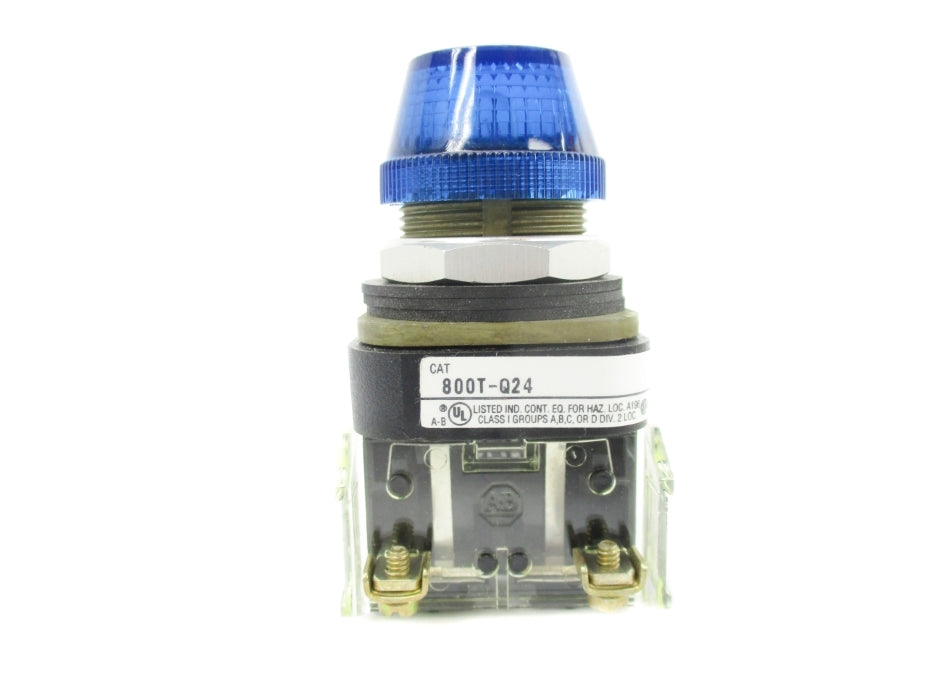 ALLEN BRADLEY 800T-Q24B SER. T 24V (BK/YL) NSMP