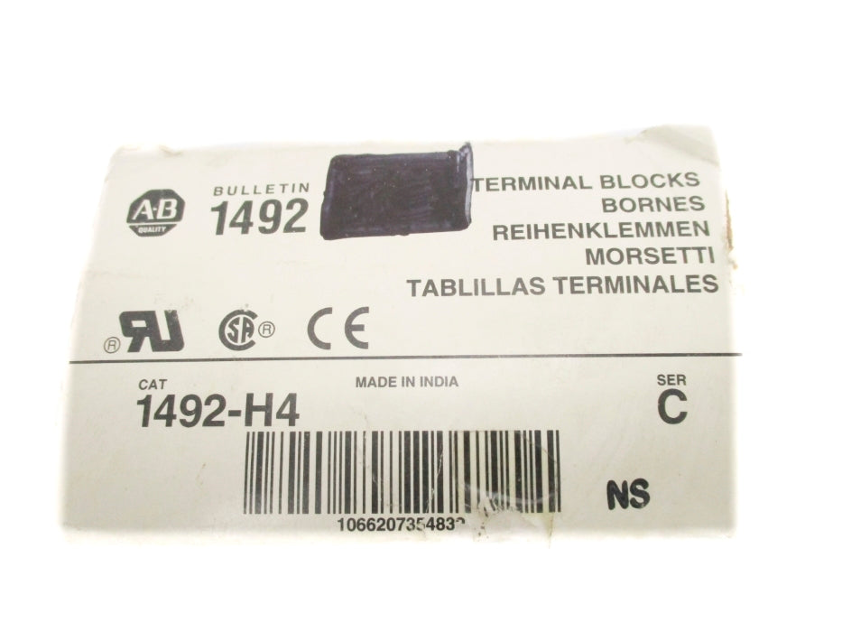 ALLEN BRADLEY 1492-H4 SER. C NSNP