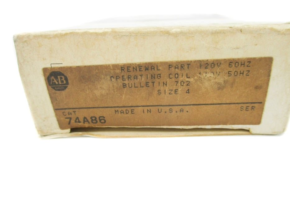 INDUSTRIAL SPARE PART 74A86 110/120V (BK/YL) NSMP