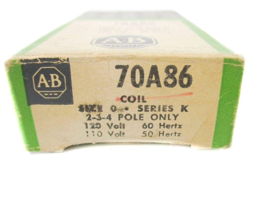 INDUSTRIAL SPARE PART 70A86 SER. K 110/120V (BK/GR) NSMP