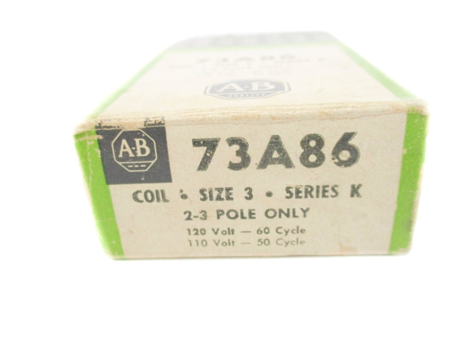 ALLEN BRADLEY 73A86 SER. K 110/120V (BK/GR) NSMP