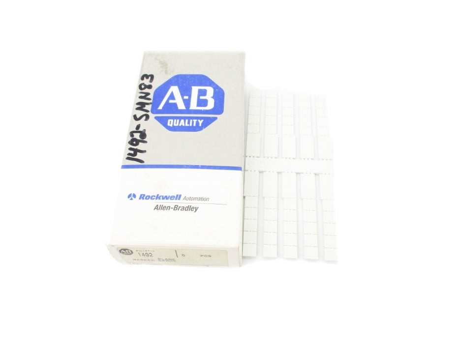 ALLEN BRADLEY 1492-SMN83 SER. A (PKG OF 5) (GY/BL) NSMP