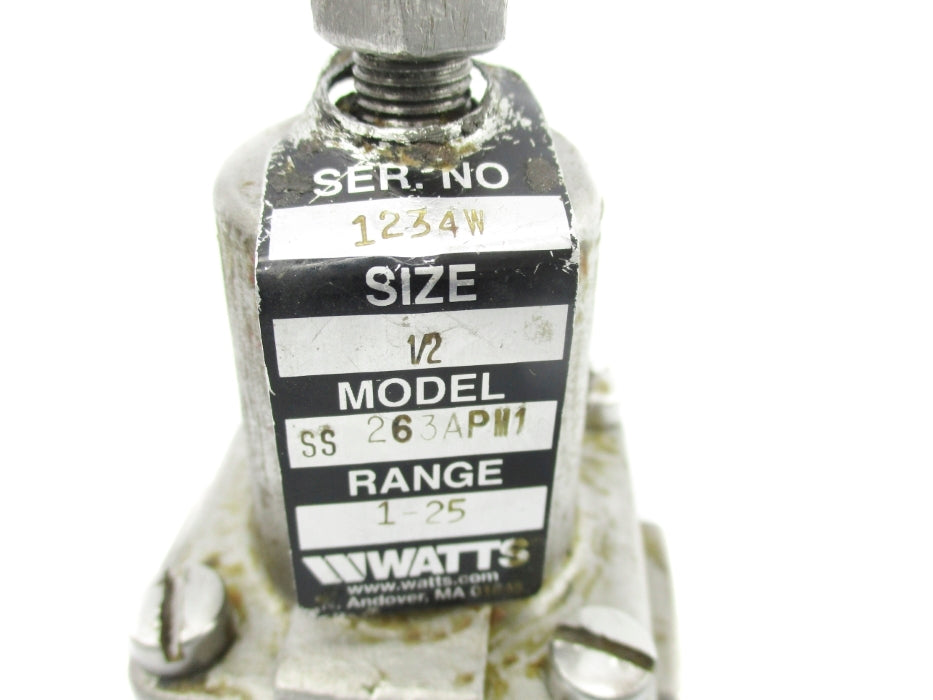 WATTS SS263APM1 1-25 UNMP