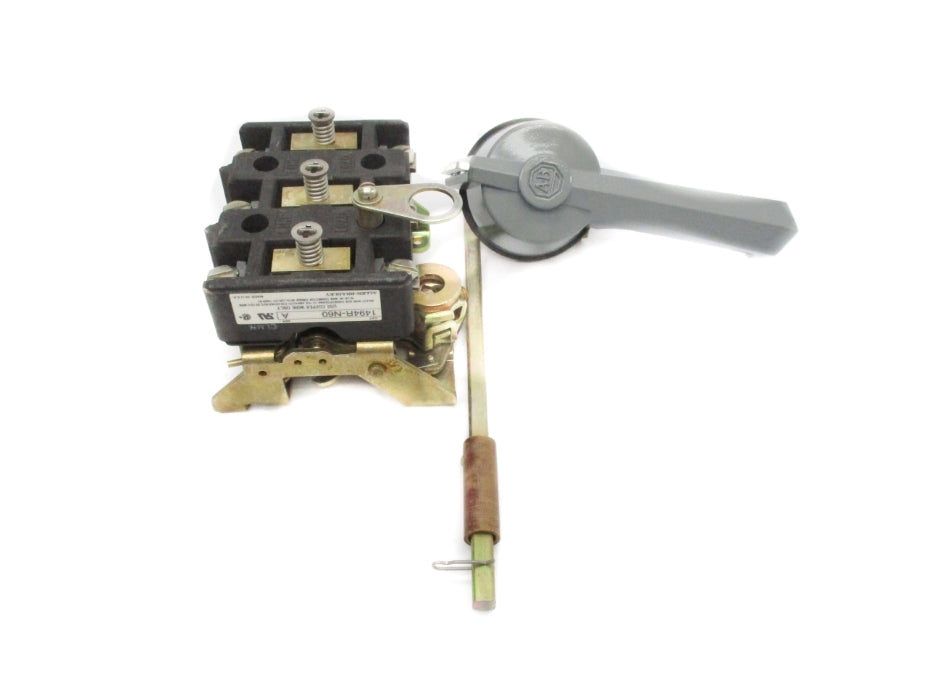 ALLEN BRADLEY 1494R-N60 SER. A 460V 60A (AS PICTURED)  (BR/YL) NSMP