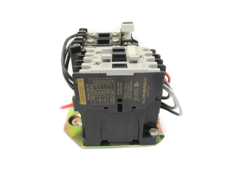 ALLEN BRADLEY 509-TOD SER. B (BR/YL) NSMP
