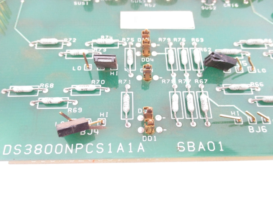 GENERAL ELECTRIC DS3800NPCS1A1A UNMP