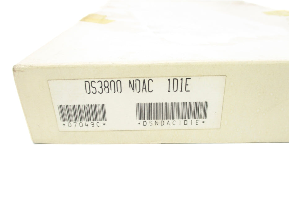 GENERAL ELECTRIC DS3800NDAC1D1E NSMP