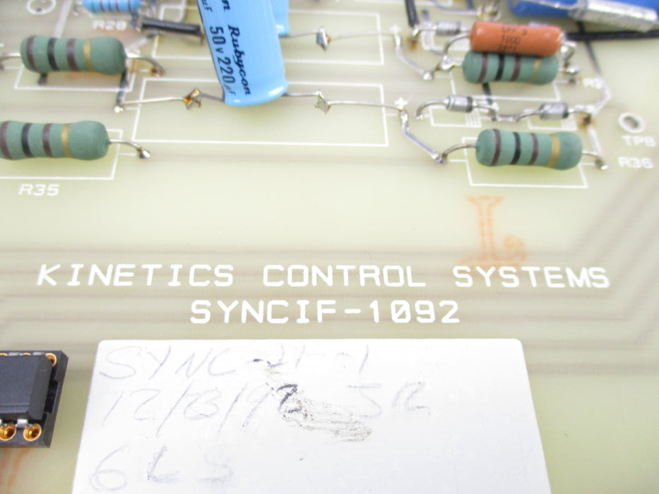 KINETICS CONTROL SYNCIF-1092 UNMP