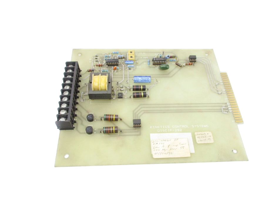 KINETICS CONTROL SYSTEMS DISCIF-292 UNMP