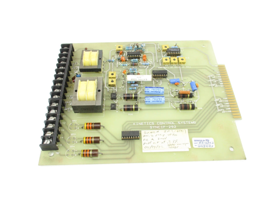 KINETICS CONTROL SYSTEMS SYNCIF-292 UNMP