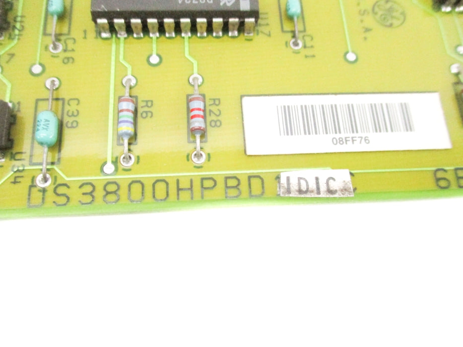 GENERAL ELECTRIC DS3800HPBD1D1C UNMP