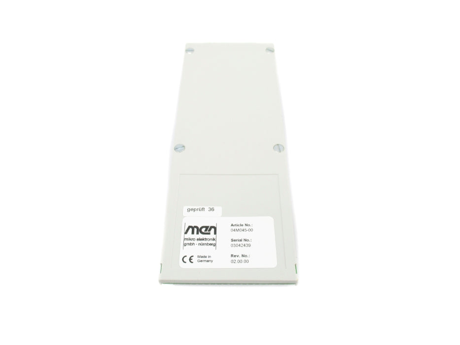 MIKRO ELEKTRONIK 04M045-00 REV. 02.00.00 NSMP
