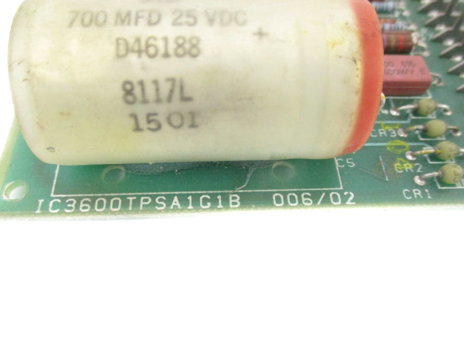 GENERAL ELECTRIC IC3600TPSA1G1B UNMP