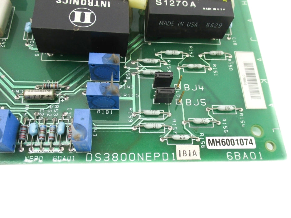 GENERAL ELECTRIC DS3800NEPD11B1A UNMP