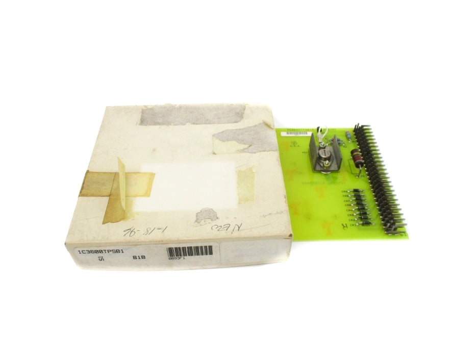 GENERAL ELECTRIC IC3600TPSB1B1B NSMP